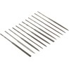 RS PRO 140 mm Needle File Set, 12 Piece, Swiss Pattern Precision Files 123-0930