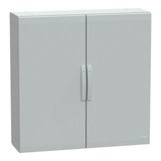 Schneider Electric PanelSeT Series Polyethylene Terephthalate 2-Door Floor Standing Enclosure IP65 1000mm x NSYPLA10103G