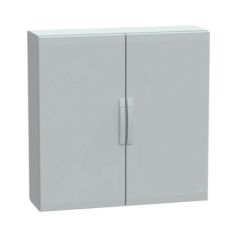 Schneider Electric PanelSeT Series Polyethylene Terephthalate 2-Door Floor Standing Enclosure IP65 1000mm x NSYPLA10103G