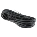 RS PRO IEC C13 to IEC C14 Power Cord 5m Black Low Smoke Zero Halogen 123-0962