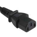 RS PRO IEC C13 to IEC C14 Power Cord 5m Black Low Smoke Zero Halogen 123-0962