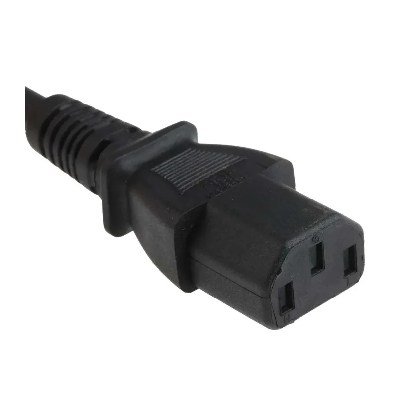 RS PRO IEC C13 to IEC C14 Power Cord 5m Black Low Smoke Zero Halogen 123-0962