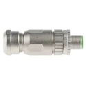HARTING Circular Connector 4 Contacts Cable Mount M12 Plug Male IP67 250V 7.5A Screw-On 21033891402