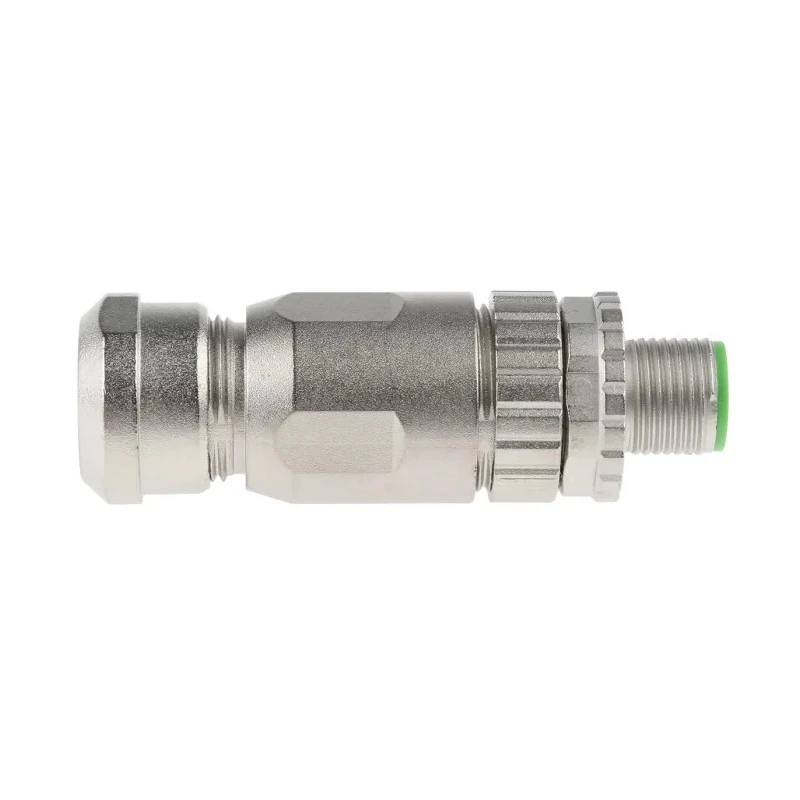 HARTING Circular Connector 4 Contacts Cable Mount M12 Plug Male IP67 250V 7.5A Screw-On 21033891402