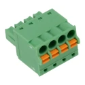 Phoenix Contact Pluggable Terminal Block 4-Contact 3.81 mm Pitch 1 Row 320V 8A FK-MCP 1.5/4-ST-3.81 1851067