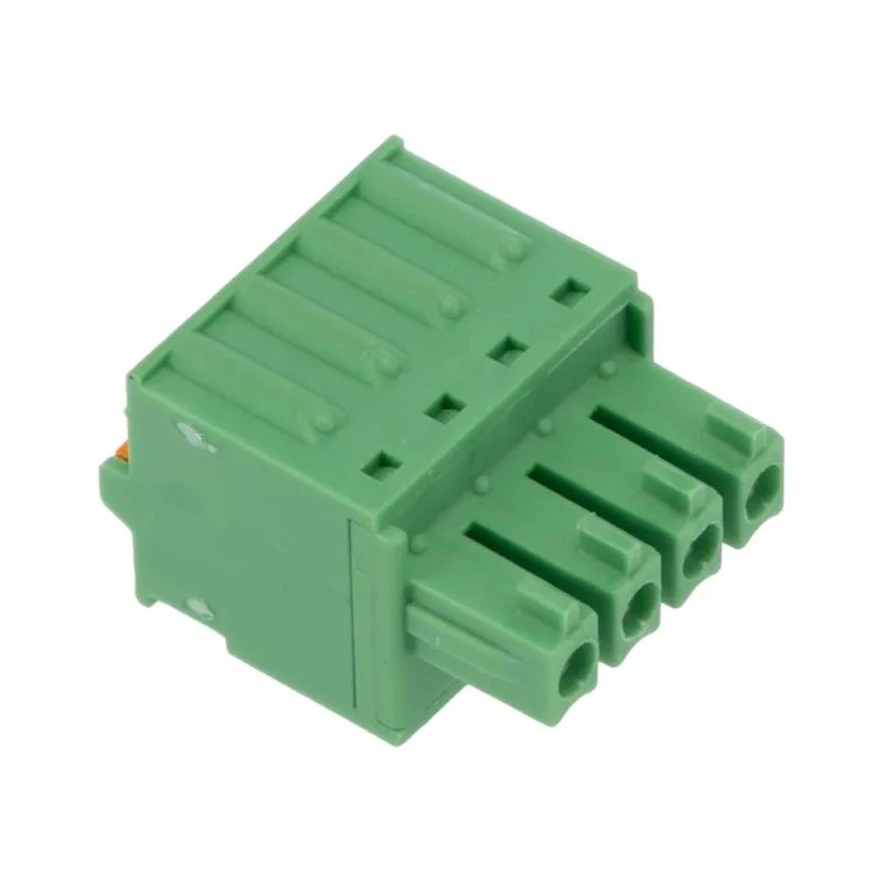 Phoenix Contact Pluggable Terminal Block 4-Contact 3.81 mm Pitch 1 Row 320V 8A FK-MCP 1.5/4-ST-3.81 1851067