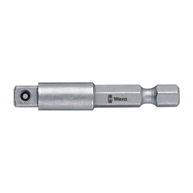 Wera 3/8 in Square Adapter Socket 100mm Overall Length 05050220001