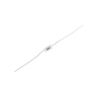 RS PRO Film Capacitor, 68 pF, Axial Construction, Through Hole Mount, 8mm Length, 0.3mm Lead Diameter, 85°C Max 113-257
