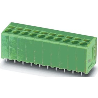 Phoenix Contact SPT 2.5/7-V-5.0 Series Straight Wave Soldering Mount PCB Terminal Block 7 Contacts 5 mm Pitch 400V 1991147
