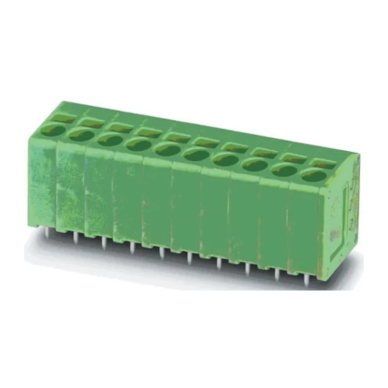 Phoenix Contact SPT 2.5/7-V-5.0 Series Straight Wave Soldering Mount PCB Terminal Block 7 Contacts 5 mm Pitch 400V 1991147