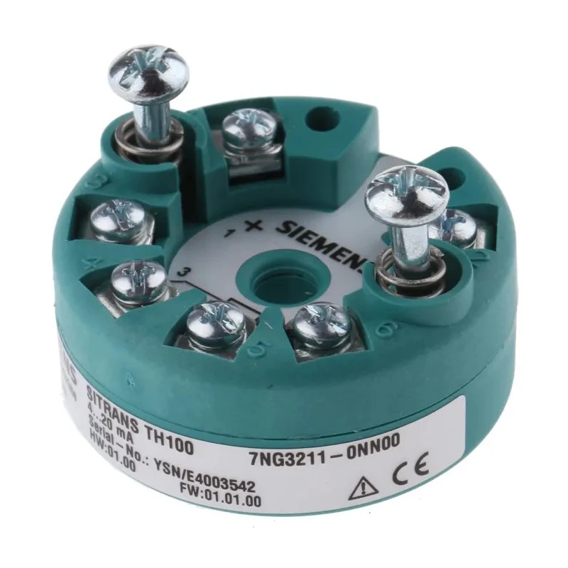 Siemens SITRANS TH100 Temperature Transmitter PT100 Input 36V DC, -40°C to 85°C Operating Temperature TH100