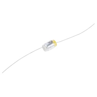 RS PRO Film Capacitor, 680 pF, Axial Through Hole Mount, 10 mm Length, 0.4 mm Lead Diameter, 85°C Maximum Operating 113-314