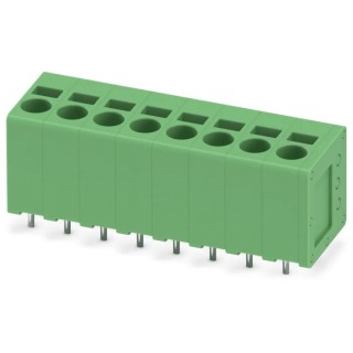 Phoenix Contact SPT 2.5/8-V-5.0 Series PCB Terminal Block, 8-Contact, 5 mm Pitch, 24A Current, Polyamide Housing, 1 1991150