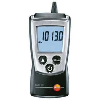Testo Absolute Manometer 511 with Max Pressure Measurement 1200 mbar, IP40 Protection 0560 0511