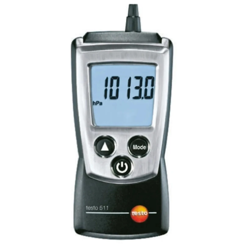 Testo Absolute Manometer 511 with Max Pressure Measurement 1200 mbar, IP40 Protection 0560 0511