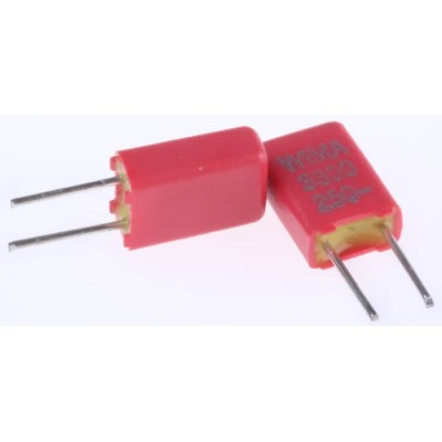 WIMA Film Capacitor Through Hole Mount 3.3 nF 160V AC 250V DC MKS02