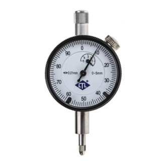 RS PRO Metric Dial Indicator 5 mm Max. Measurement 0.005 mm Accuracy 40mm Dial 123-0920