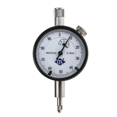 RS PRO Metric Dial Indicator 5 mm Max. Measurement 0.005 mm Accuracy 40mm Dial 123-0920