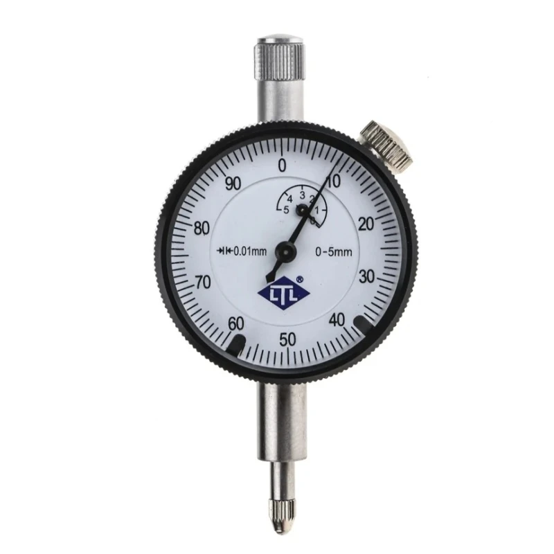 RS PRO Metric Dial Indicator 5 mm Max. Measurement 0.005 mm Accuracy 40mm Dial 123-0920