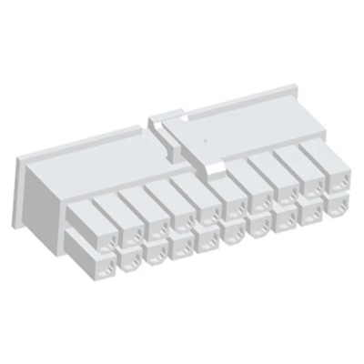 TE Connectivity VAL-U-LOK Female Connector Housing 4.2 mm Pitch 20 Way 2 Row Straight 2-2296205-0