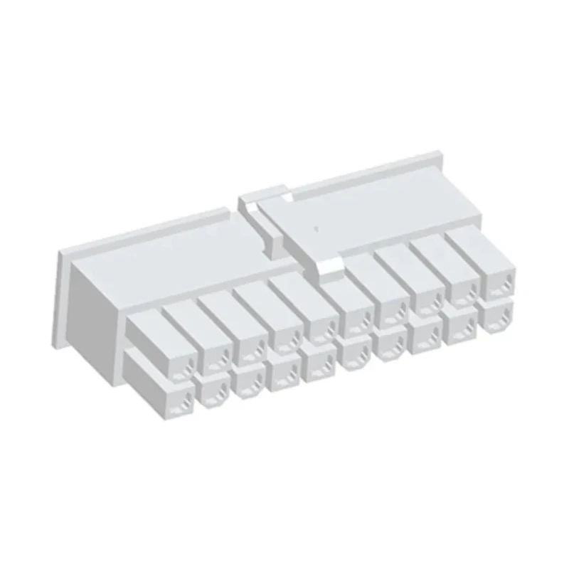 TE Connectivity VAL-U-LOK Female Connector Housing 4.2 mm Pitch 20 Way 2 Row Straight 2-2296205-0