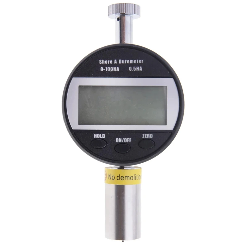 RS PRO Digital Durometer Shore A Blunt Taper Hardness Tester 185g Weight 123-0926