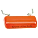 Vishay MKT368 Film Capacitor 100 nF 220V AC 400V DC Through Hole 