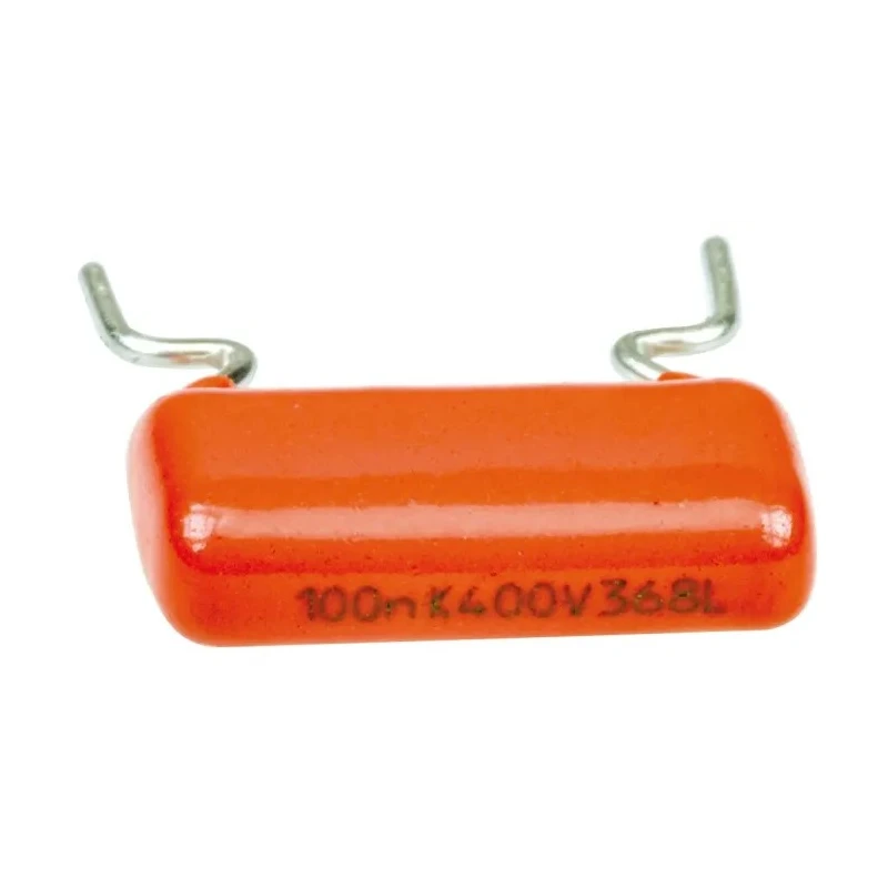 Vishay MKT368 Film Capacitor 100 nF 220V AC 400V DC Through Hole 