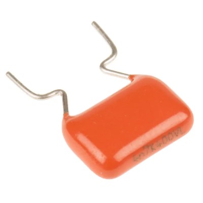 Vishay MKT368 Metallised Polyester Film Capacitor 4.7 nF 220V AC 400V DC Through Hole MKT368