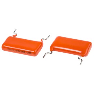 Vishay MKT368 Film Capacitor 220 nF 220V AC 400V DC, Through Hole Mount MKT368