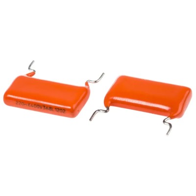 Vishay MKT368 Film Capacitor 220 nF 220V AC 400V DC, Through Hole Mount MKT368