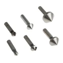 Wera HSS Countersink Drill Bit Set, 90° Angle, 8 Pieces, HEX Shaft, Rapidaptor Quick-Release 05104655001