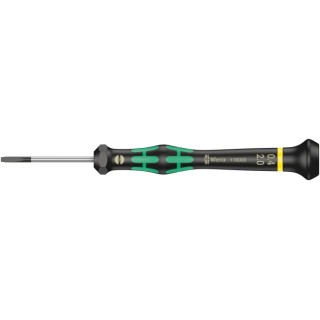 Wera Precision Screwdriver, 40 mm Blade, 137mm Overall 05118005001