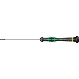 Wera Precision Screwdriver with 100 mm Blade and 197 mm Overall Length 05118007001