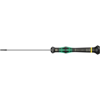 Wera Precision Screwdriver with 100 mm Blade and 197 mm Overall Length 05118007001