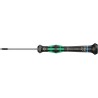 Wera Precision Screwdriver, 1/16 in Tip, 60 mm Blade, 157 mm Overall 05118076001