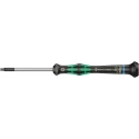 Wera Precision Screwdriver 3/32 in Tip, 60 mm Blade VDE 1000V Approved, 157 mm Overall 05118080001