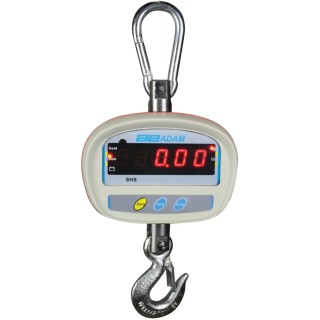 Adam SHS 50 Hanging Weighing Scale 50kg Capacity LED Display Remote Control Durable Polycarbonate Housing SHS 50