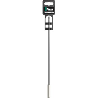 Wera Hex Bit Holder 1/4 in Drive Size, Round Shank, Steel, 300mm Overall Length 05160981001