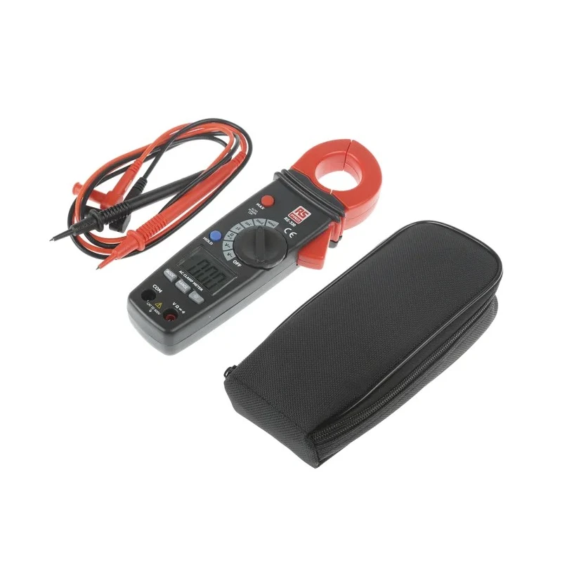 RS PRO RS330 Mini AC/DC Clamp Meter 400A 600V AC/DC True RMS LCD Display CAT III RS330