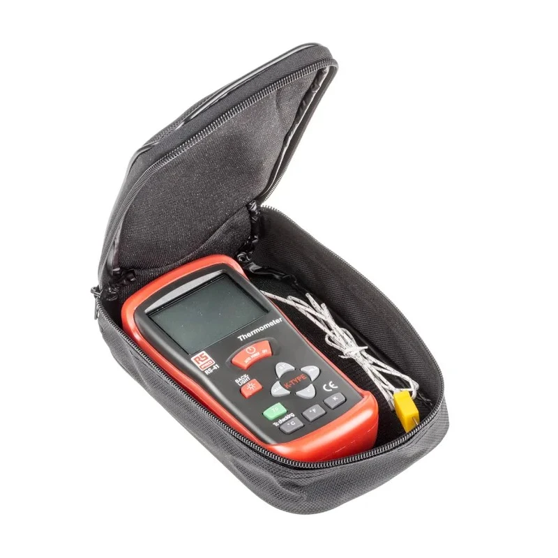 PeakTech K Probe Handheld Digital Thermometer 1300°C Max Accuracy ±0.5% + 1 °C RS41