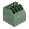 TE Connectivity PCB Terminal Block, 4-Contact, 2.5 mm Pitch, Through Hole, 1 Row 1-2834021-4