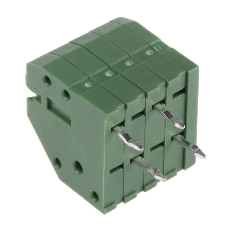 TE Connectivity PCB Terminal Block, 4-Contact, 2.5 mm Pitch, Through Hole, 1 Row 1-2834021-4