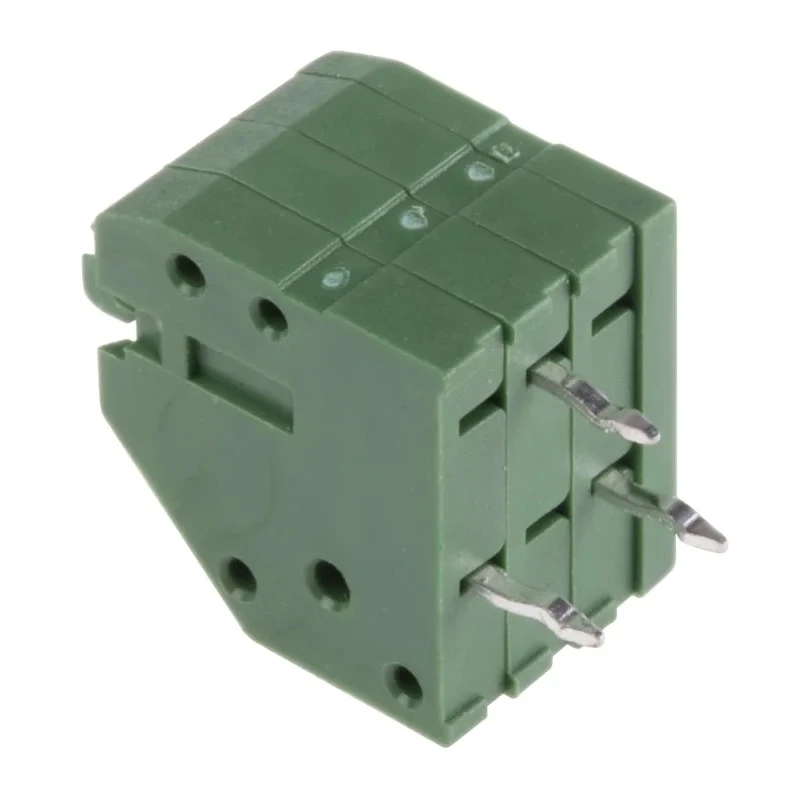 TE Connectivity PCB Terminal Block, 3-Contact, 2.5 mm Pitch, 1 Row, 5A, 300V AC, High Temperature Nylon Housing 1-2834021-3