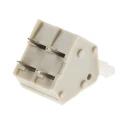 TE Connectivity 5.0 mm Pitch 2-Contact Modular Screwless PCB Terminal Strip, 1 Row, Grey 2834076-1