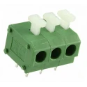 TE Connectivity PCB Terminal Block, 3-Contact, 5 mm Pitch, Through Hole, 1 Row 1-2834018-3