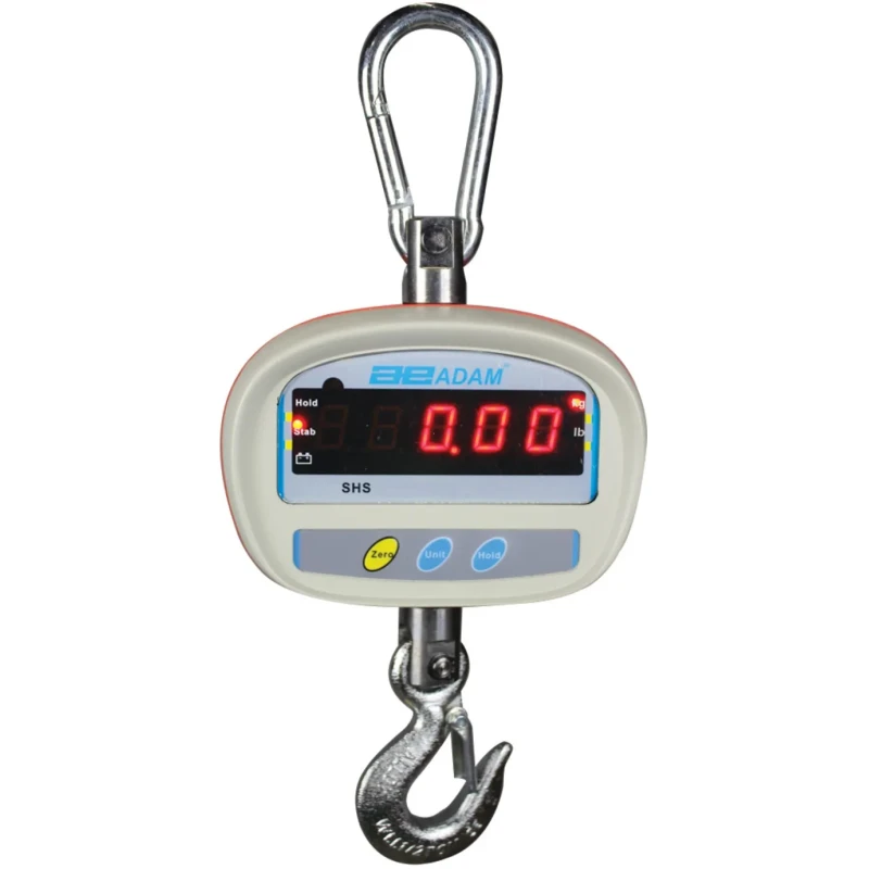 Adam SHS 150 Hanging Weighing Scale 150kg Capacity LED Display 20g Resolution SHS 150