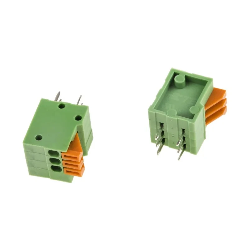 TE Connectivity PCB Terminal Block, 3-Contact, 2.54 mm Pitch, 1 Row, 300V, 6A Current 1-2834015-3