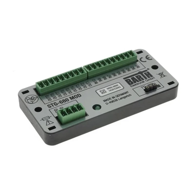 BARTH lococube mini-PLC Series PLC I/O Module, 10-Input Analogue, 10 Digital PWM Solid State Outputs, Panel Mount 0850-0680