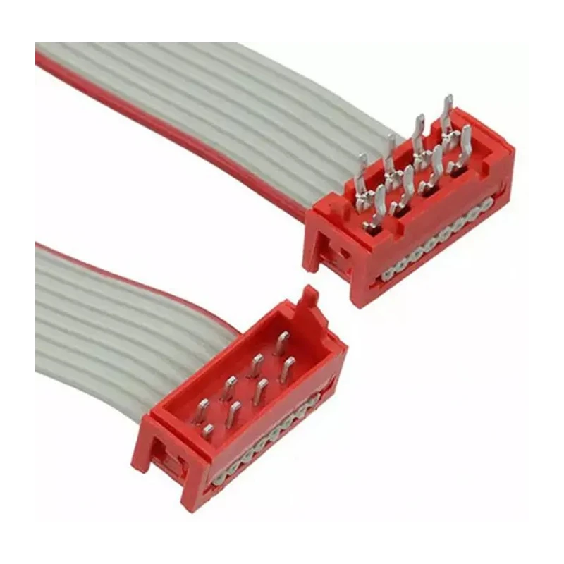 TE Connectivity Micro-MaTch Series Ribbon Cable Flat Ribbon 1.27 mm Pitch 8 Conductors 200.5 mm Length 2205070-3